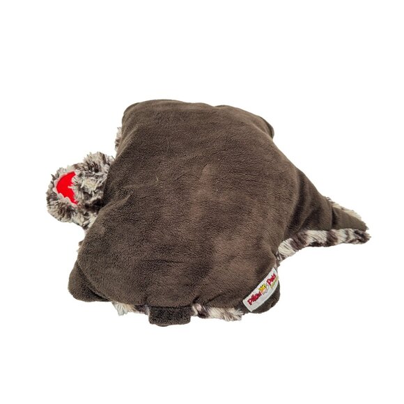 Pillow Pets Dinosaur PeeWee Logo Patch 2010 Collectible 12" Soft Plush Toy - Picture 5 of 5